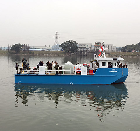 17M ALUMINUM CATAMARAN